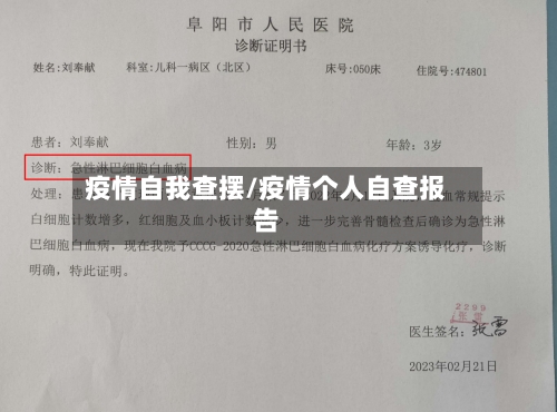 疫情自我查摆/疫情个人自查报告-第2张图片